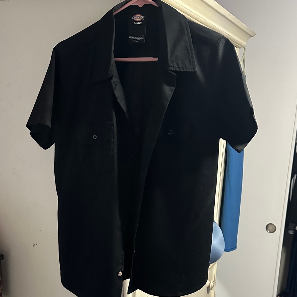 Dickies Women’s Classic Black Short Sleeve Work Shirt